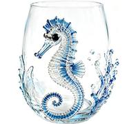 Artisanal Blue Ringed Octopus Glassware, Glass Tumbler
