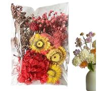 Artisanat de fleursséchées, paquets de fleursséchées- Accessoires d'artisanat CE de ta urs sèches ariage coration florale de nal, de c de f chées polyvalen