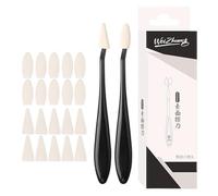 Artist Blending Stumps - Pack de 10 tortillones de Papel, Herramientas de Dibujo y boceto con Dos Puntas, sacapuntas de Papel de Lija, mezcladores para lápiz, carbón, Pastel y Hierba