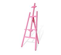 Artist Easel, A Frame Wooden Easel 150cm High Portable Folding Floor Art Easel, Lightweight & Durable Studio Display Easel for Drawing, Sketching