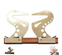 Artist Hand Support Bridge,Adjustable Easel Hand Rest Support Bar, Support Bridge With Self-Locking Design, Height & Angle Wrist Rest Stand For Sketching, Drawing & Painting(A)