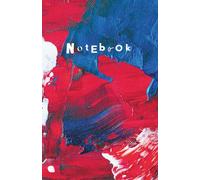 Artist Notebook - Abstract Acrylic Paint Design: Colourful Lined Journal for Creative Thinking, Sketch Ideas, Notes & Work | Modern Art Style Notebook (192 Pages)