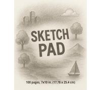 Artist Sketch Pad, Sketchpad for Drawing with dry media such as pencils, colored pencils, and crayons: This sketchpad is a classic combination of convenience and style.