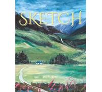 Artist Sketchbook with Glencoe by Sophie Dare (8.5 x 11) - Premium Large Drawing Pad with Blank White Pages: Fine Art Collection Edition for Pencil, Pen & Creative Practice for the Scotland Lover