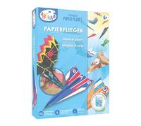 ARTISTA-9301915 Manualidades de avión de Papel, Bricolaje para niños, Kit Creativo en práctica Caja de Almacenamiento, Color, Aufbewahrungsbox (9301915)