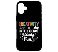 Artista Arte para Hombres Mujeres Dibujo Creativo Profesor Creatividad Carcasa para iPhone 16 Plus