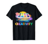 Artista Confía en tu Creatividad Paleta Pintura Diseño de Citas Camiseta