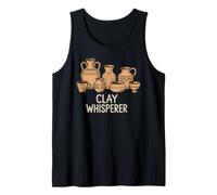 Artista de cerámica Clay Whisperer Pottery Camiseta sin Mangas