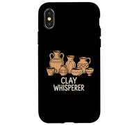 Artista de cerámica Clay Whisperer Pottery Carcasa para iPhone X/XS