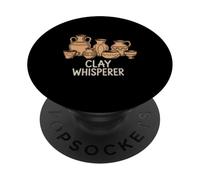 Artista de cerámica Clay Whisperer Pottery PopSockets PopGrip Adhesivo