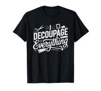 Artista De Decoupage Manualidades Adicto Al Camiseta