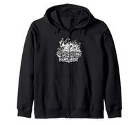 Artista de Escape Literario Divertido Amante de Libros Lectura Humor Sudadera con Capucha
