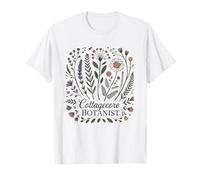 Artista De Flores Prensadas Botanico Flor Prensada Camiseta