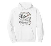 Artista De Flores Prensadas Botanico Flor Prensada Sudadera con Capucha