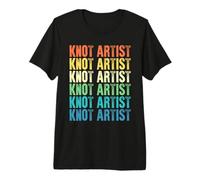 Artista de Nudos - Colorido Camiseta Premium