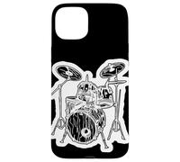 Artista de Rock Batería Escuela de Música Carcasa para iPhone 15 Plus