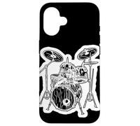 Artista de Rock Batería Escuela de Música Carcasa para iPhone 16