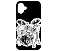 Artista de Rock Batería Escuela de Música Carcasa para iPhone 16 Plus
