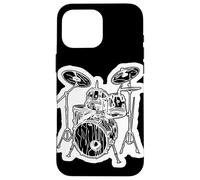 Artista de Rock Batería Escuela de Música Carcasa para iPhone 16 Pro Max