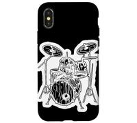 Artista de Rock Batería Escuela de Música Carcasa para iPhone X/XS