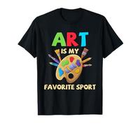 Artista Humor Arte Es Mi Paleta Deportiva Favorita Pintura Diversión Camiseta