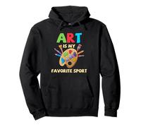 Artista Humor Arte Es Mi Paleta Deportiva Favorita Pintura Diversión Sudadera con Capucha