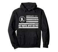 Artista marcial Arte marcial Karate TawKwonDo Bandera Estadounidense de EE. UU Sudadera con Capucha