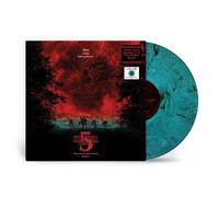 Artistas Varios O.S.T. Stranger Things 5 Vinilo Lp Azul Mármol Limitado Edición.