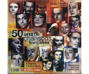 Artistes Divers - 50 ans de chansons - 40 titres cultes