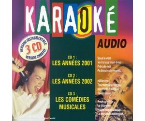 Artistes Divers - Coffret 3 CD Karaoké Vol. 2 : Années 2001 / Années 2002 / Comédies musicales Vol. 2