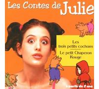 Artistes Divers - Collection Tin'enfants : Les Contes de julie n°1 (les trois petits cochons - Le petit chaperon rouge)