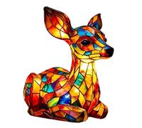 Artistic Animal Night Light - Modern Desk Lamp, Aesthetic Tables Lamps for Home & Workplace, Bedside Lamp with Warm Radiance, Table Light, Reading Lights Ideal for Bedroom Study Apartment Dorm Living