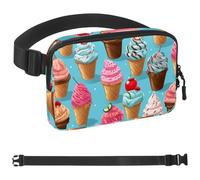 Artistic Cherry Blossoms-1046 - Riñonera para hombres y mujeres, riñonera con correa ajustable, bolsa cruzada de moda para viajes, al aire libre, correr, senderismo, Multicolor 09, 1.5x9.0x5.9in