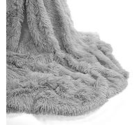 Artistic Fashionista Limited Nueva Manta Suave y Cálida CUDDLES de Pelo Largo de Piel Sintética de Forro Polar Abrazo Acogedor Manta de Sofá Cama Manta Colcha Corredor o Funda de Sofá - Doble