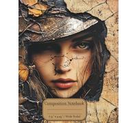 Artistic Grunge Notebook With Aesthetic Vibes: Perfect for business, journalling, writing, creating, or self discovery. A great gift for adults and ... x 9.25”, Wide Ruled, 100 Pages, matte cover