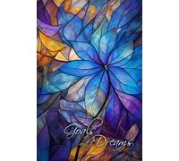 Artistic Journal Notebook for Women with 165 lined and blank pages: Floral Art Design Notebook, Perfect for capture Goals and Dreams