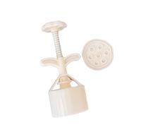 Artistic Lotuses - Prensa de pasteles de luna en relieve, materiales ABS, moldes de doble capacidad, diseños de prensa a mano, herramienta esencial para hornear vacaciones, moldeadores de grado