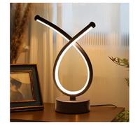 Artistic Minimalist Desk Lamp, Modern Table Light with Adjustable Brightness, Led Reading Lamp for Home, Office, Bedroom, or Study, Creates Ambient Lighting for Gaming, Work, or Relaxation(#Heart-B)