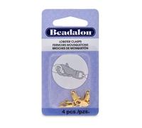 Artistic Wire Beadalon - Lote de 2 Anillas chapadas en Oro de 12 Metros