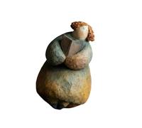 artística de Mujer de Lectura, Escultura de Resina, Acento para Estante, Escritorio, gabinete, Tema de Libro, decoración del hogar, Pieza de Lectura, de Mujer, Escultura de Resina, de de