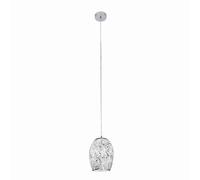 Artística Moderno Pendelleuchte E27 Ø18cm Lámpara Colgante en Cromo Iluminación