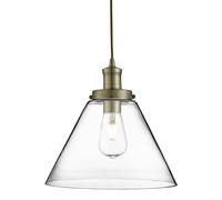 Artística Pendelleuchte E27 en Bronce Vintage Ø29cm Manta Luz Iluminación
