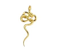 Artísticos Broche De Serpiente Dorado Para Creadores De Tendencias Busque Piezas Llamativas Para Complementar La Decoración De Guardarropa Diseños Únicos Joyas