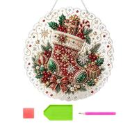 Artísticos Con Diamantes De Bricolaje Para Navidad - Arte De Pintur