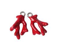 Artistics Oceanics - Colgante de aleación de corales para manualidades, accesorios de manualidades, diseños versátiles y portátiles, suministros de joyería hechos a mano, talla única, como se describe