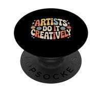 Artists Do It Creatively Creatividad Artística - PopSockets PopGrip Adhesivo