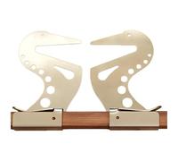 Artist's Hand Support Bridge, Adjustable Easel Hand Rest Support Bar, Adjustable Artist Hand Rest Support Bridge - Metal Wrist Stabilizer Stand with Lock for Sketching, Drawing & Painting (1pc)