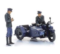 Artitec 10.422-1/87 / H0 Reichspolizeimotorrad Con Sidecar + 2 Figuras - Nuevo