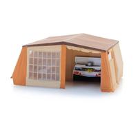 Artitec 387.565 Tienda De Campaña Pop-up Alpenkreuzer Abierta HO 1:87 + T48 Post