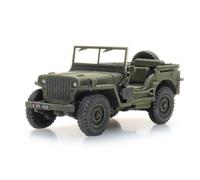 Artitec 6870581-1/87 / H0 Fr M201 Hotchkiss Jeep Verde - Nuevo